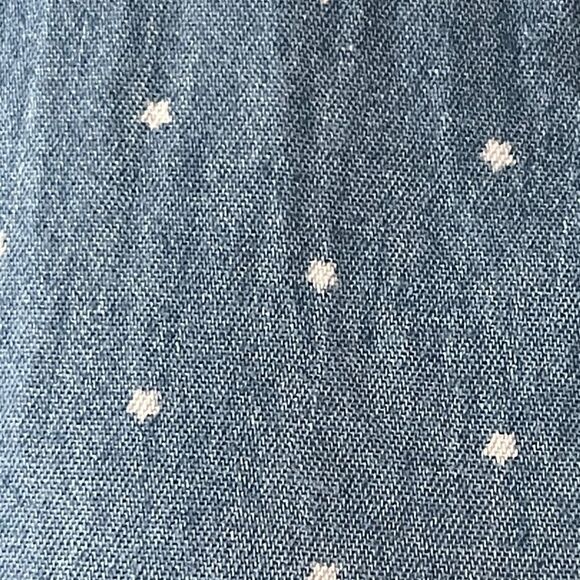 Levi's Light Blue Star Polka Dot Sleeveless Shirt - Picture 3 of 6